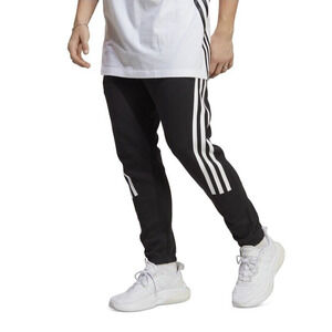 NEW Adidas Men's Future Icons Slim Fit Joggers Black 3 Stripe Size 2XL